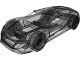 Audi PB 18 e-tron (2018) 3D Model