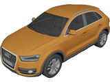 Audi Q3 (2012) 3D Model preview