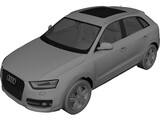 Audi Q3 3D Model preview