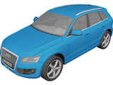Audi Q5 (2009) 3D Model preview
