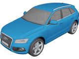 Audi Q5 (2013) 3D Model preview