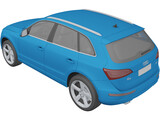 Audi Q5 (2013) 3D Model
