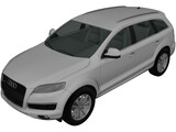 Audi Q7 (2010) 3D Model preview