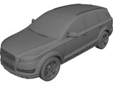 Audi Q7 (2010) 3D Model preview