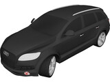 Audi Q7 3D Model preview