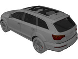 Audi Q7 V12 TDI (2010) 3D Model
