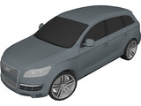 Audi Q7 3D Model preview