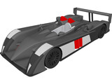 Audi R10 TDi Le Mans 3D Model preview