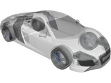 Audi R8 3D Model