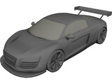 Audi R8 GT3 3D Model preview