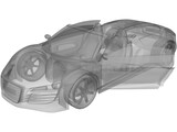 Audi R8 Spyder V10 3D Model