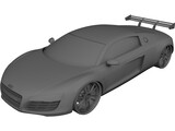 Audi R8 [Tuned] 3D Model preview