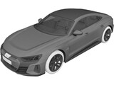 Audi RS e-tron GT 3D Model preview