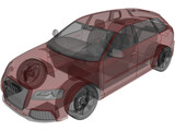 Audi RS3 Sportback (2012) 3D Model