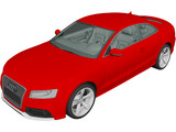 Audi RS5 (2011) 3D Model preview