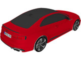 Audi RS5 Coupe (2018) 3D Model