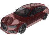 Audi RS6 Avant (2015) 3D Model