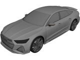 Audi RS7 (2020) 3D Model preview
