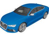 Audi RS7 Sportback (2016) 3D Model preview