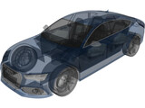 Audi RS7 Sportback (2016) 3D Model