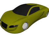 Audi RSQ Concept 3D Model preview