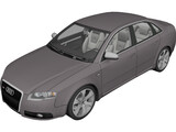 Audi S4 3D Model preview