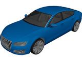 Audi S5 Sportback (2013) 3D Model preview