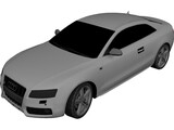Audi S5 3D Model preview