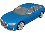 Audi S6 (2020) 3D Model preview