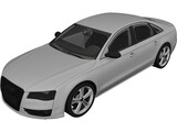 Audi S8 (2012) 3D Model preview