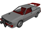 Audi Sport Quattro 3D Model preview