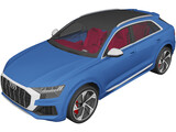 Audi SQ8 (2021) 3D Model preview