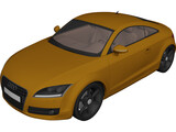 Audi TT 3D Model preview