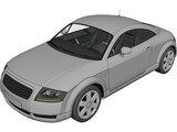 Audi TT 3D Model preview