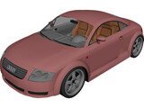 Audi TT Hardtop (2003) [+Interior] 3D Model preview