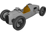 Audi Type C 3D Model preview