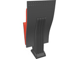 Auditorium Chair 3D Model