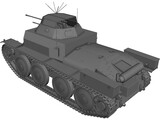 Aufklärungspanzer 38 3D Model preview