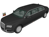 Aurus Senat (2018) 3D Model preview