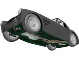 Austin Healey 3000 GT 3D Model