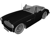 Austin Healey 3000 Mk III 3D Model preview