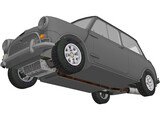Austin Mini Cooper S (1965) 3D Model