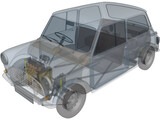 Austin Mini 3D Model