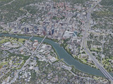 Austin City, TX, USA (2019) 3D Model