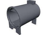 Autoclave 3D Model preview