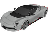 Automobili Pininfarina Battista (2020) 3D Model preview