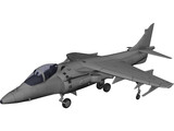 AV-8B Harrier II 3D Model preview