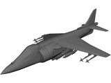AV-8B 3D Model preview