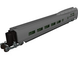 Ave Wagon Club 3D Model preview