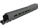 Ave Wagon Turist 3D Model preview